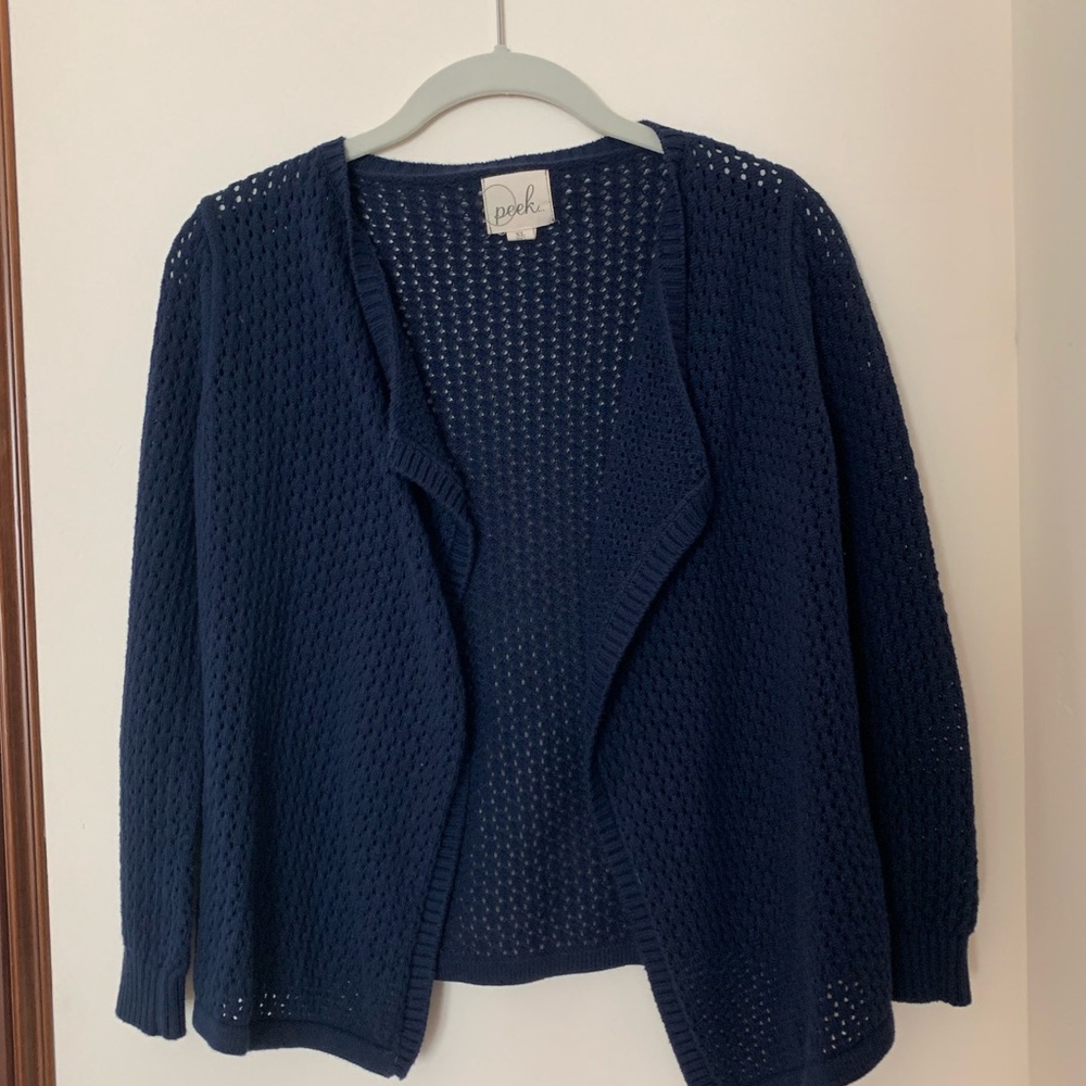 Kids Peek Navy Sweater